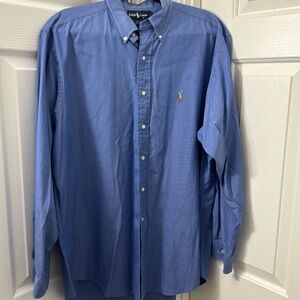 Ralph Lauren Yarmouth Blue Dress Shirt